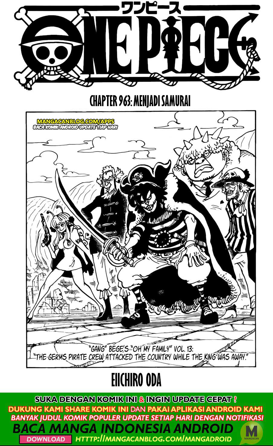 One Piece: Chapter 963 - Page 1