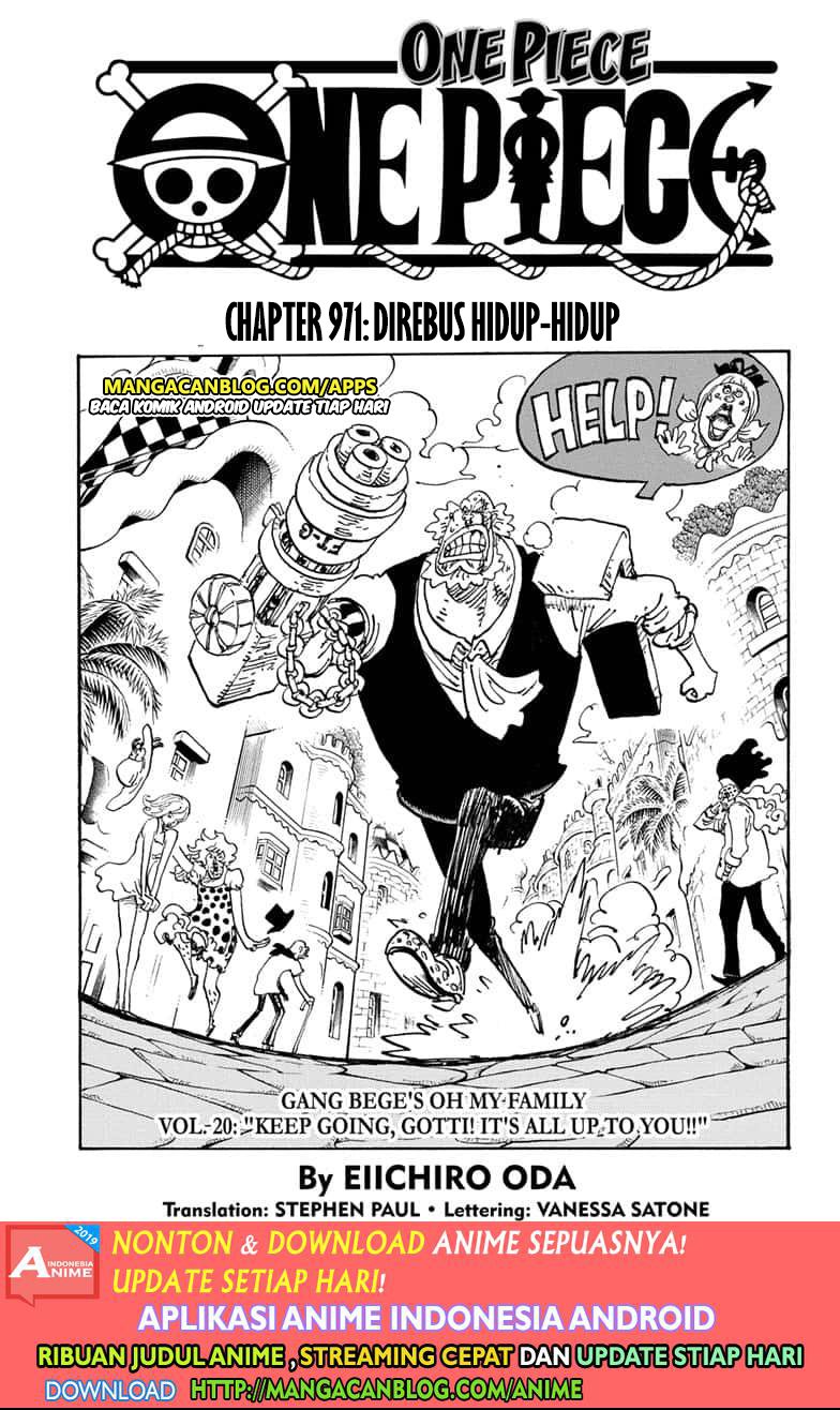 One Piece: Chapter 971 - Page 1