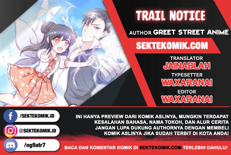 Trail Notice: Chapter 109 - Page 1