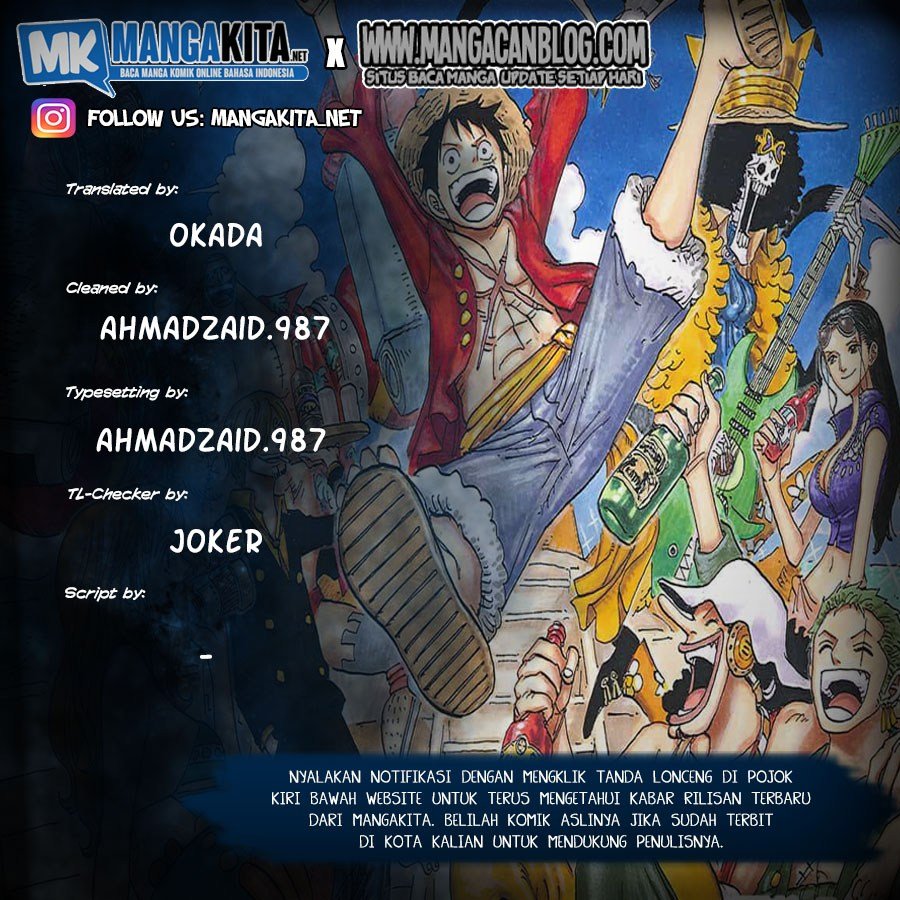 One Piece: Chapter 992 - Page 1