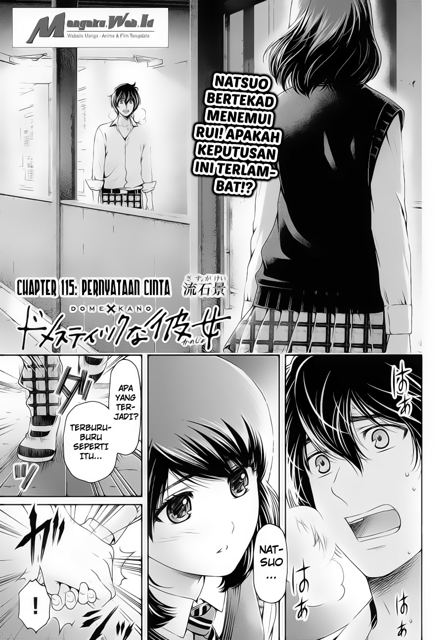 Domestic No Kanojo: Chapter 115 - Page 1