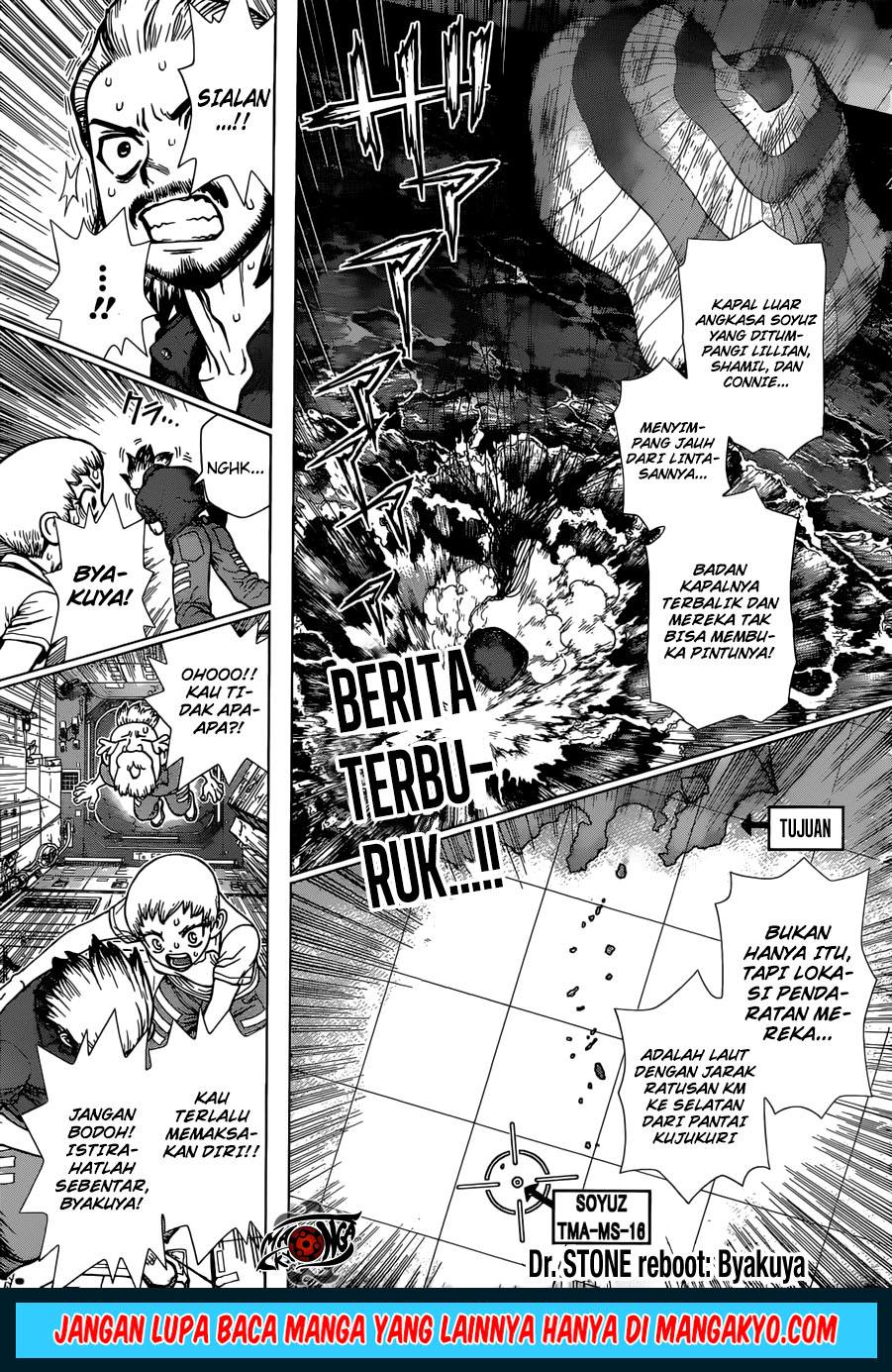 Dr. Stone Reboot: Byakuya: Chapter 4 - Page 1