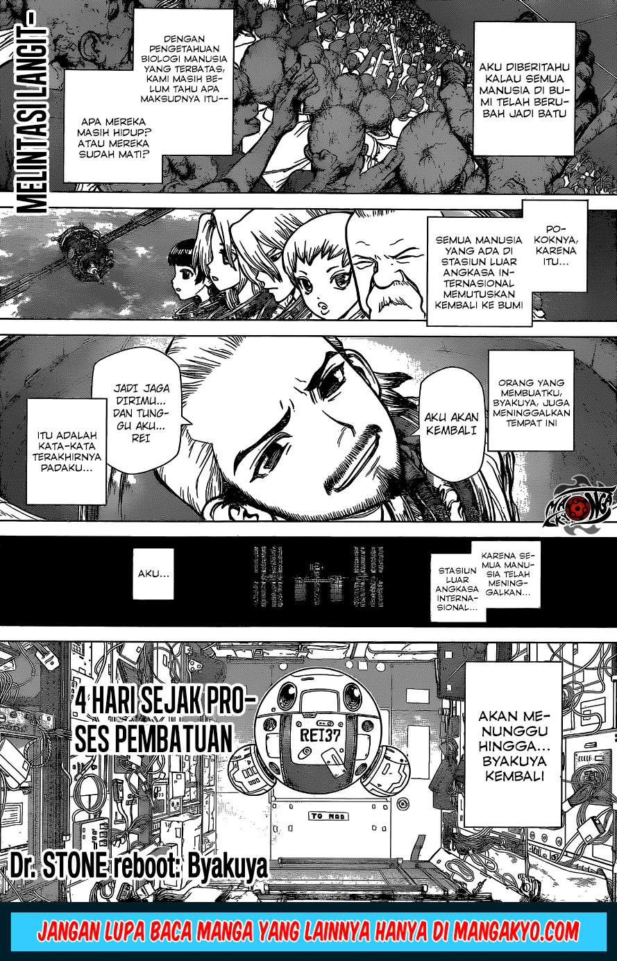 Dr. Stone Reboot: Byakuya: Chapter 5 - Page 1