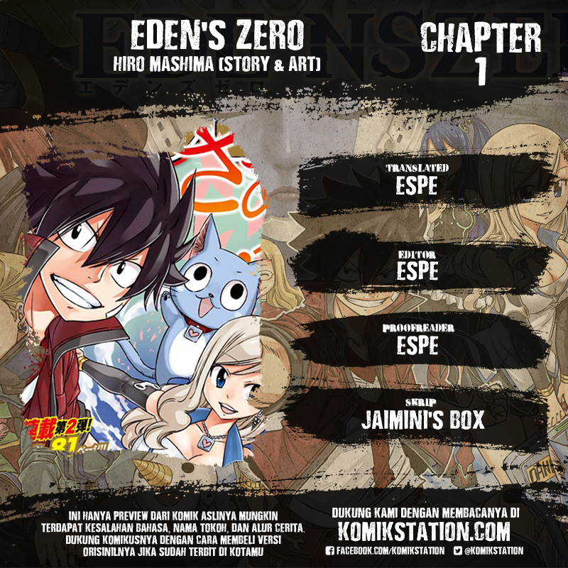 Eden’s Zero: Chapter 1 - Page 1