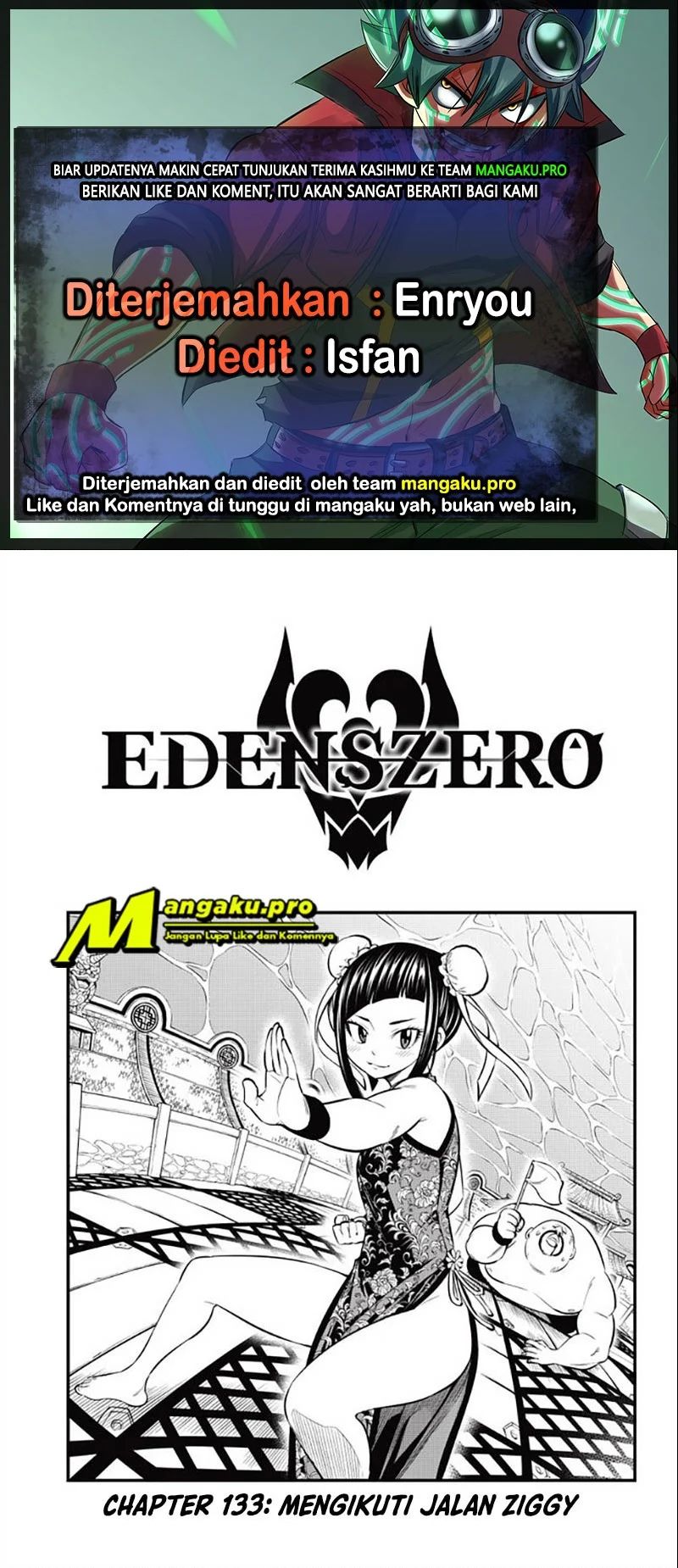 Eden’s Zero: Chapter 133 - Page 1