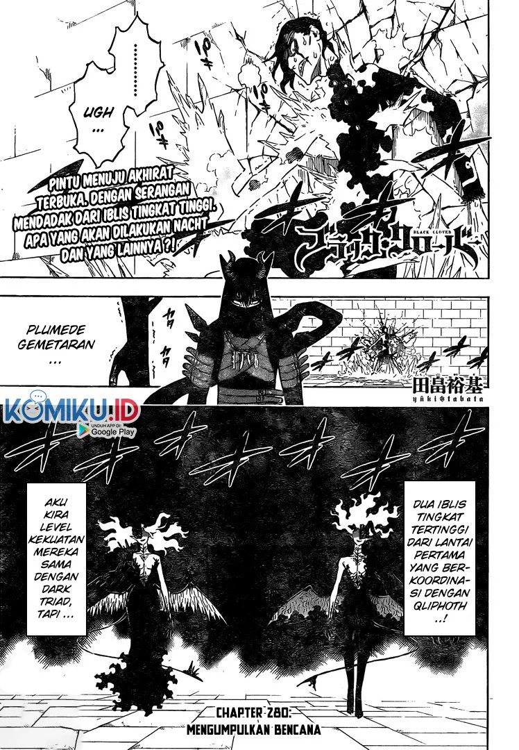 Black Clover: Chapter 280 - Page 1