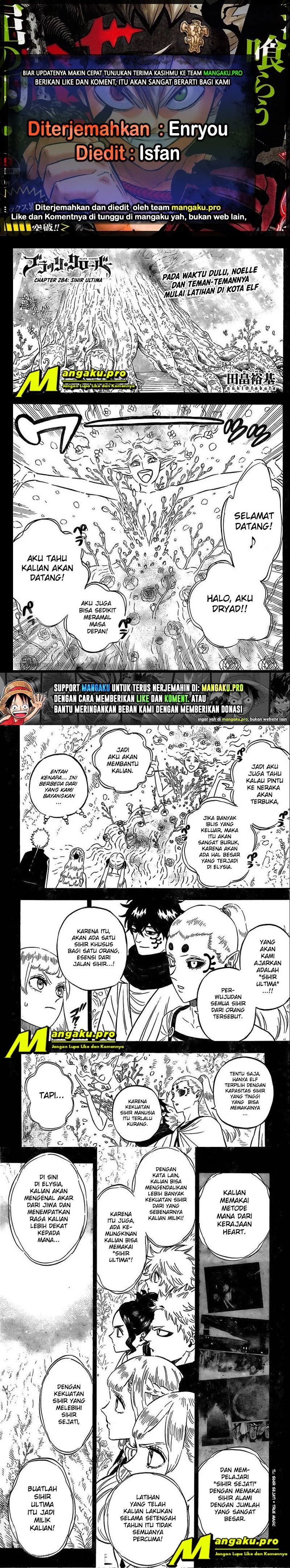 Black Clover: Chapter 284 - Page 1