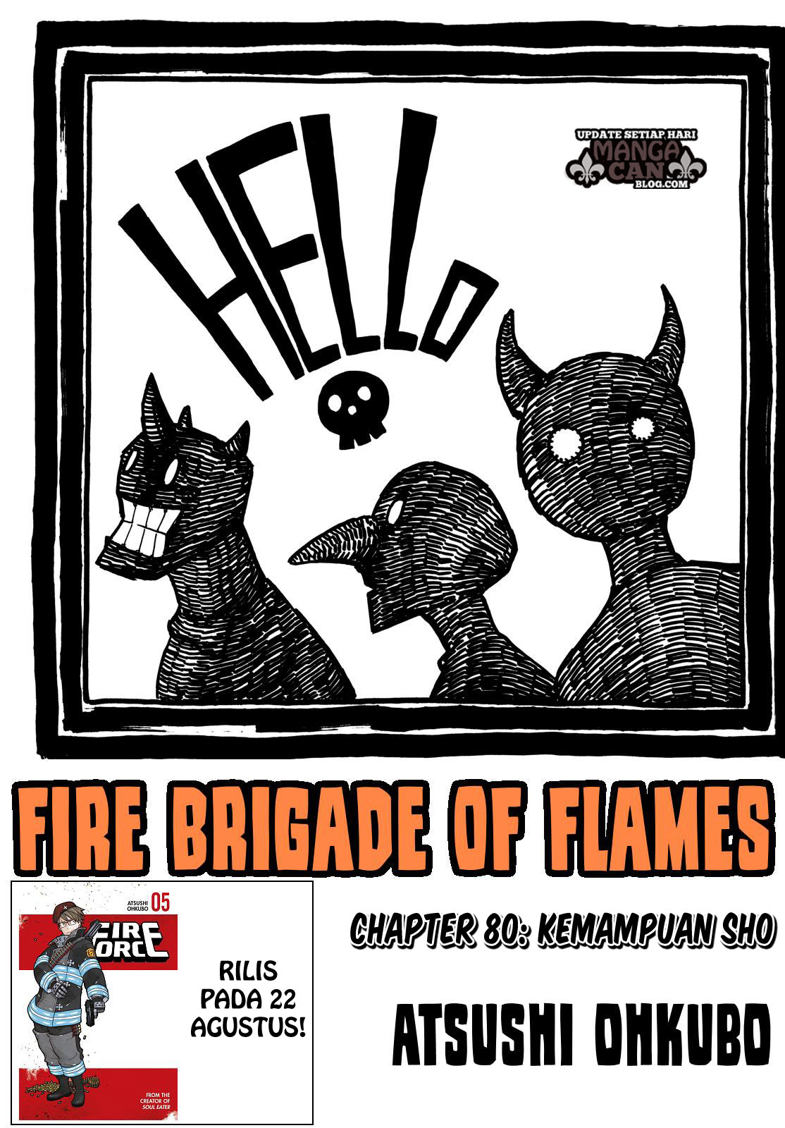 Fire Brigade of Flames: Chapter 80 - Page 1