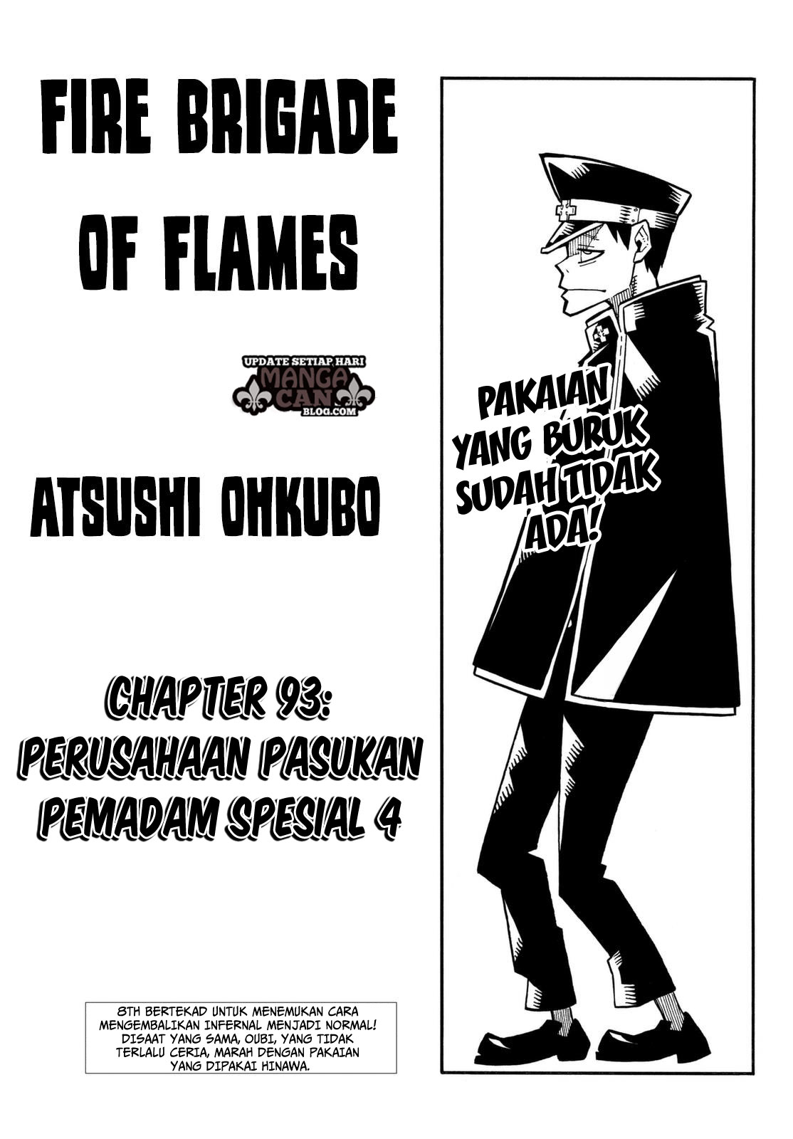 Fire Brigade of Flames: Chapter 93 - Page 1