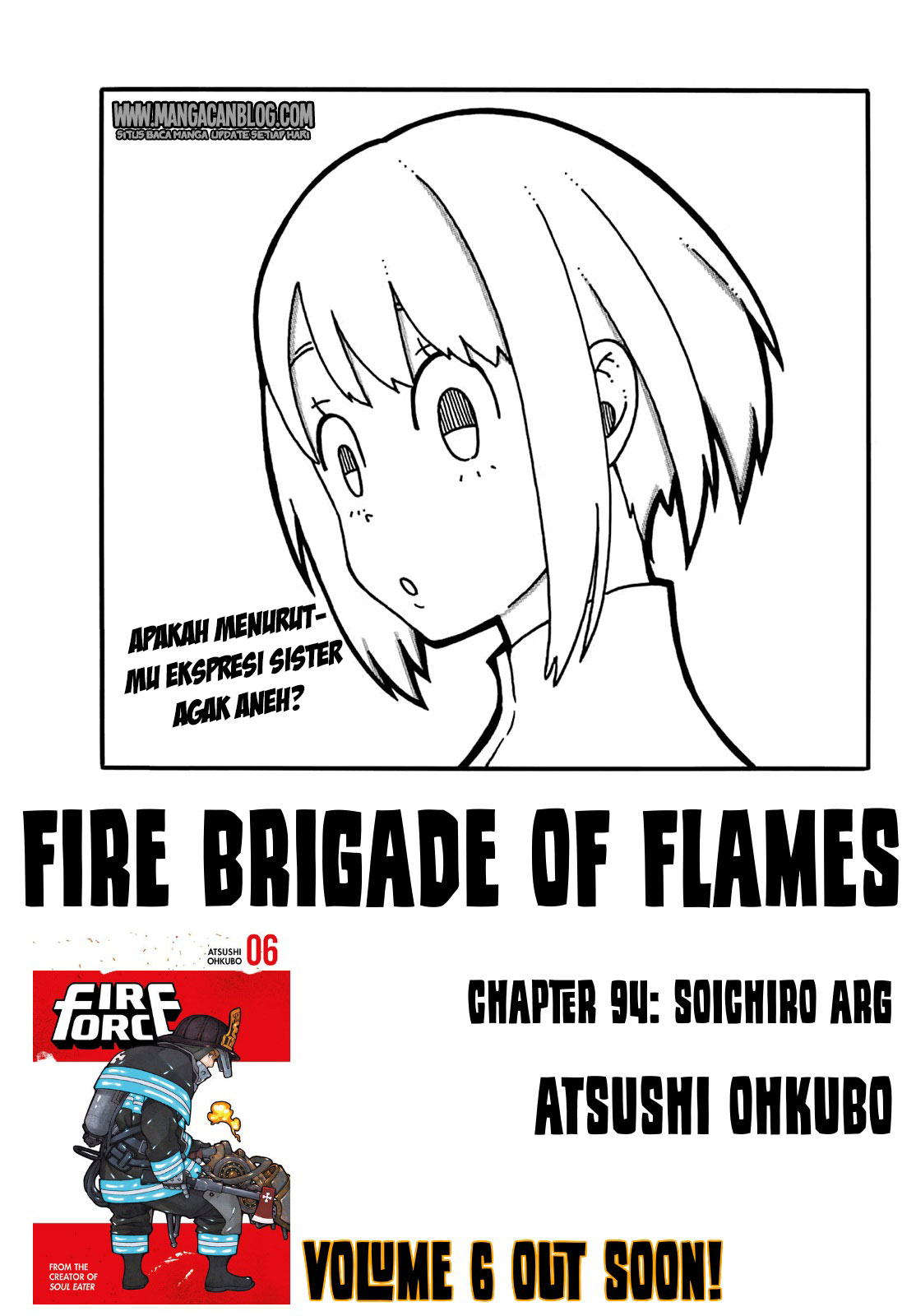 Fire Brigade of Flames: Chapter 94 - Page 1