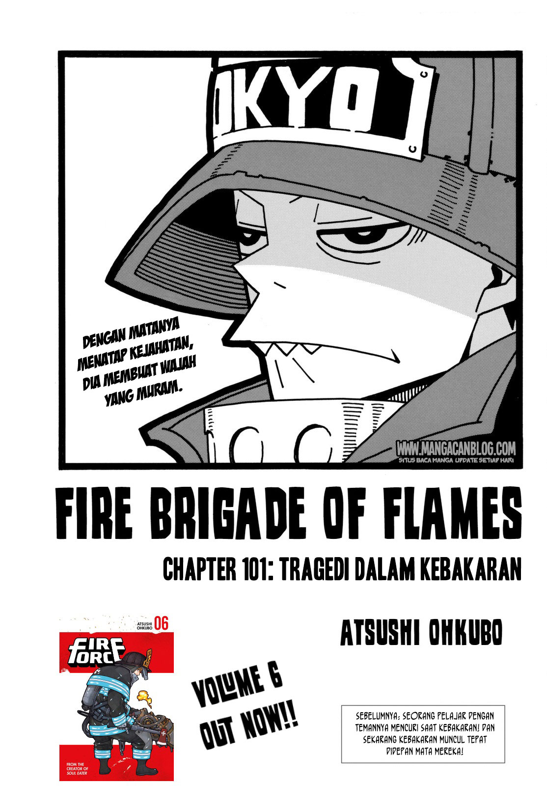 Fire Brigade of Flames: Chapter 101 - Page 1
