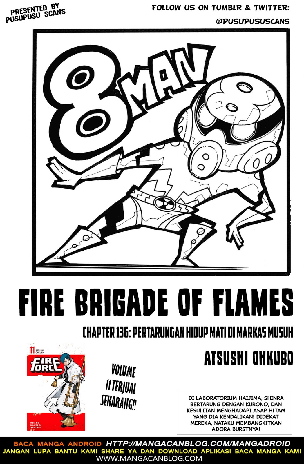 Fire Brigade of Flames: Chapter 136 - Page 1