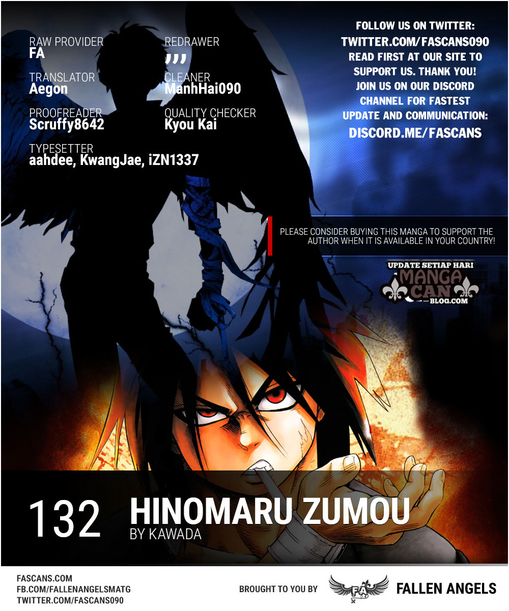 Hinomaru Zumou: Chapter 132 - Page 1