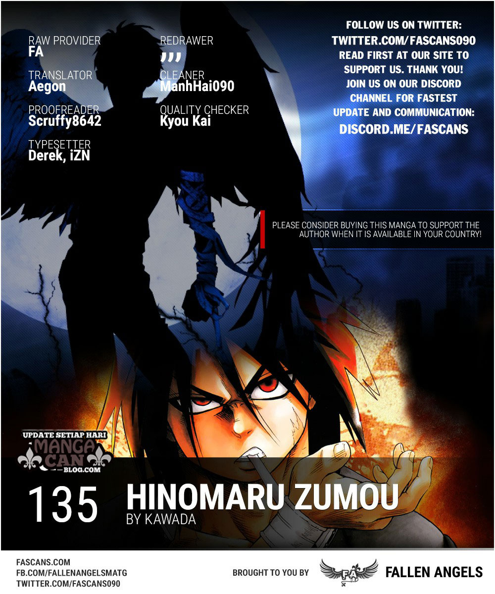 Hinomaru Zumou: Chapter 135 - Page 1
