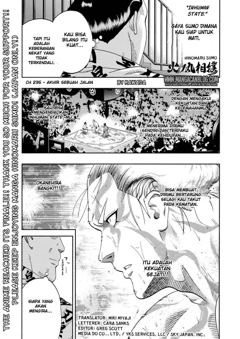 Hinomaru Zumou: Chapter 235 - Page 1