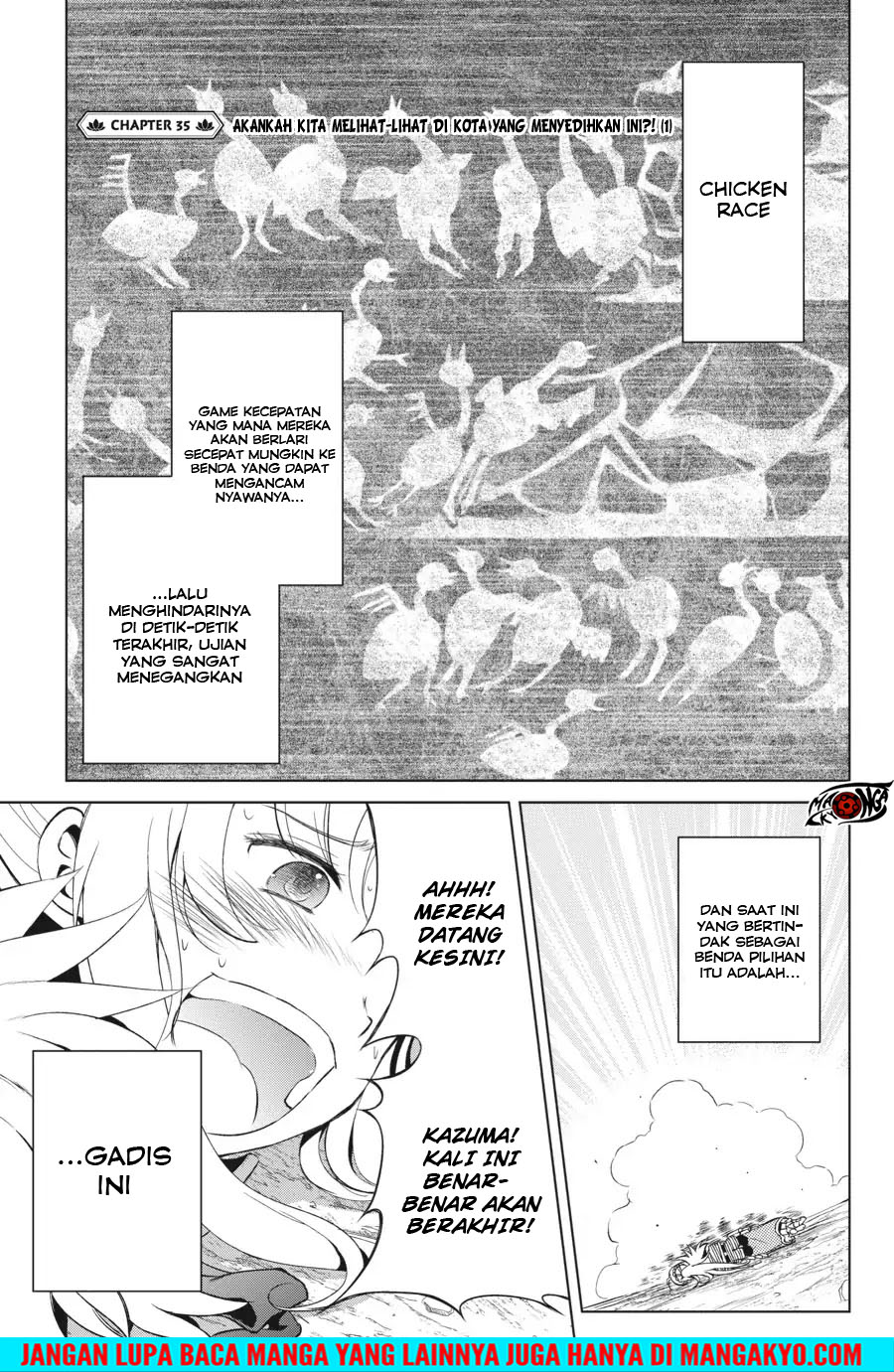Kono Subarashii Sekai ni Shukufuku o!: Chapter 35 - Page 1