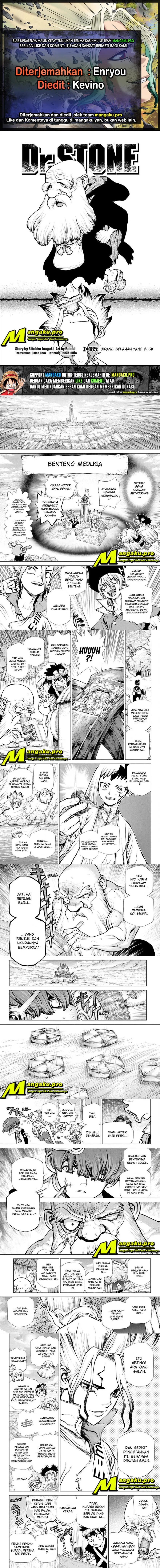 Dr. Stone: Chapter 185 - Page 1