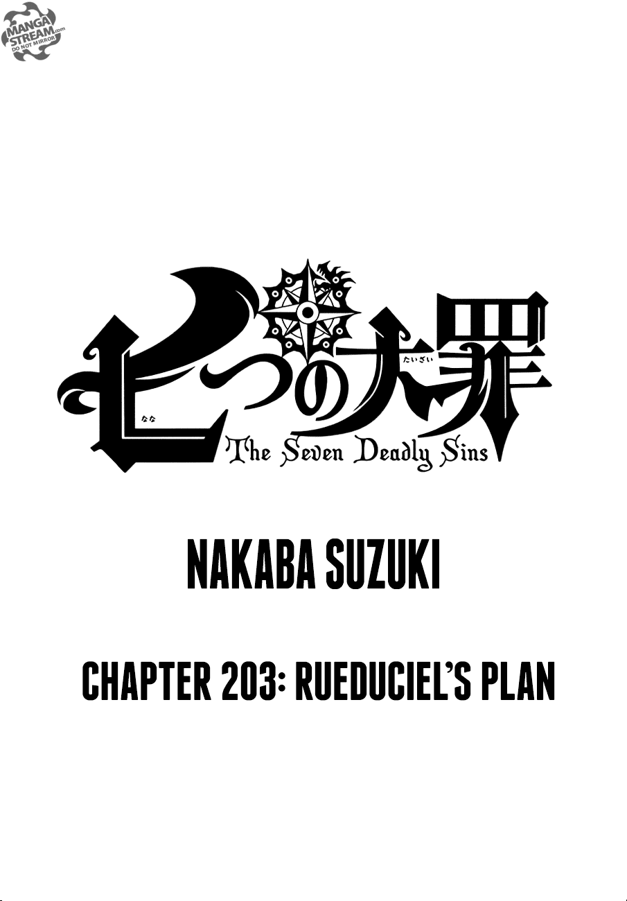 Nanatsu no Taizai: Chapter 203 - Page 1
