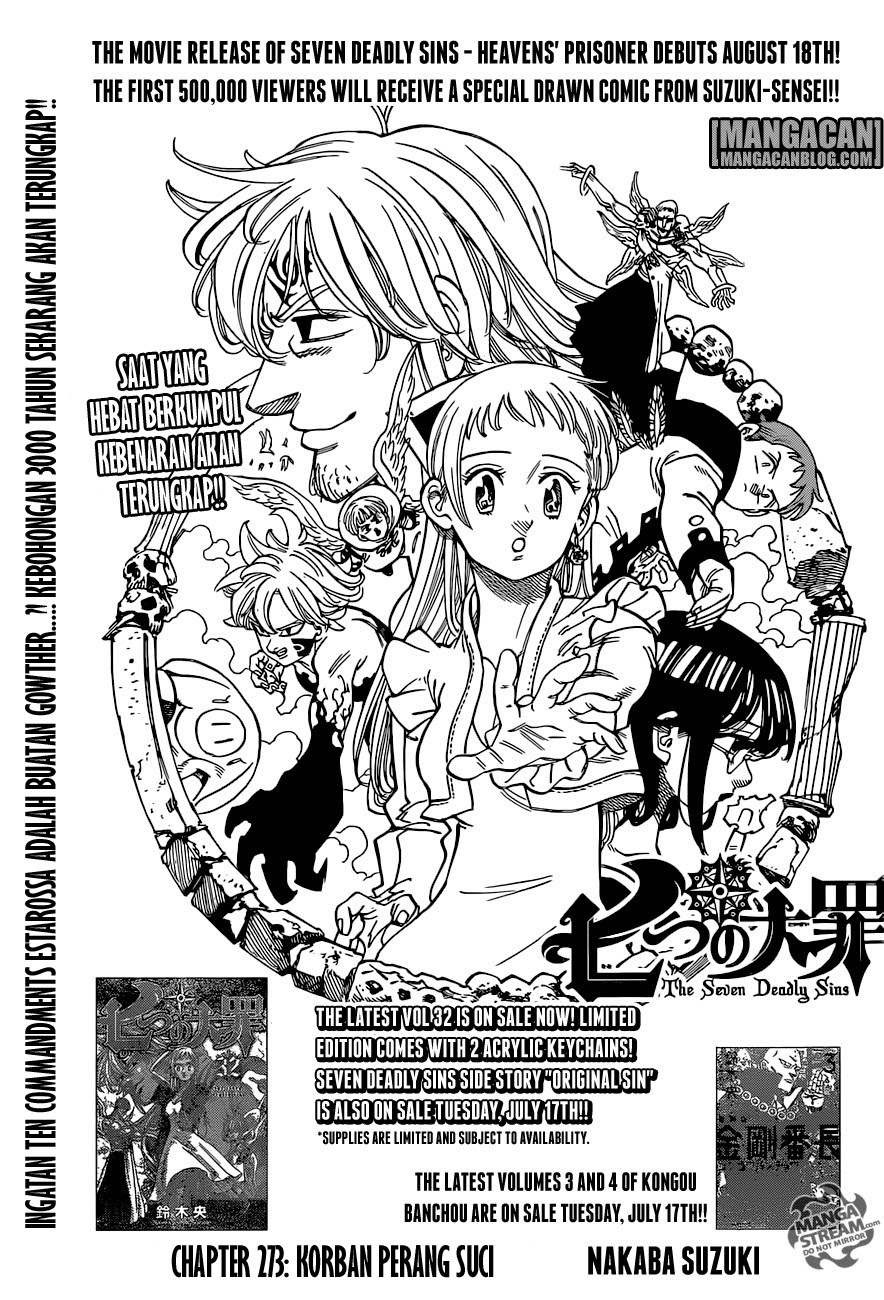 Nanatsu no Taizai: Chapter 273 - Page 1