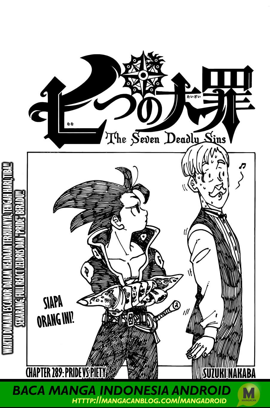 Nanatsu no Taizai: Chapter 289 - Page 1