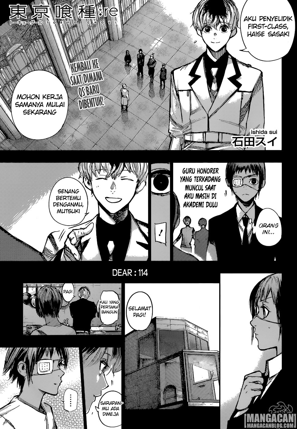 Tokyo Ghoul: re: Chapter 114 - Page 1
