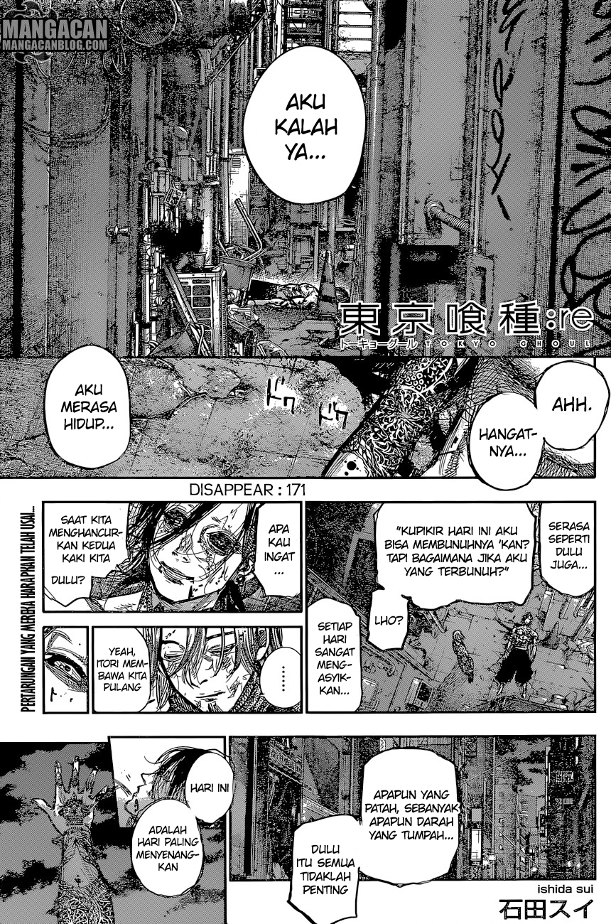 Tokyo Ghoul: re: Chapter 171 - Page 1