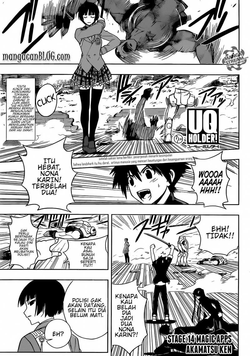 UQ Holder!: Chapter 14 - Page 1