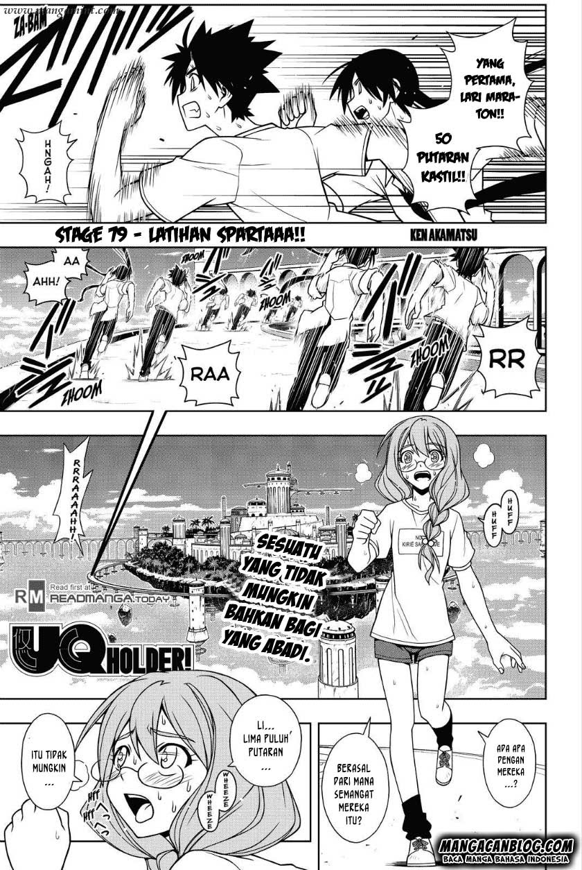 UQ Holder!: Chapter 79 - Page 1