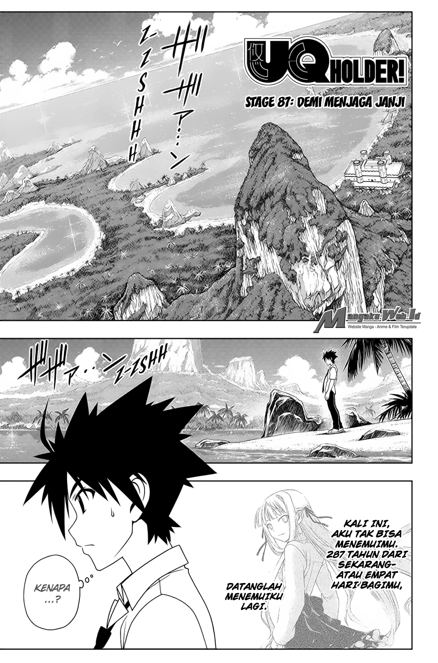 UQ Holder!: Chapter 87 - Page 1