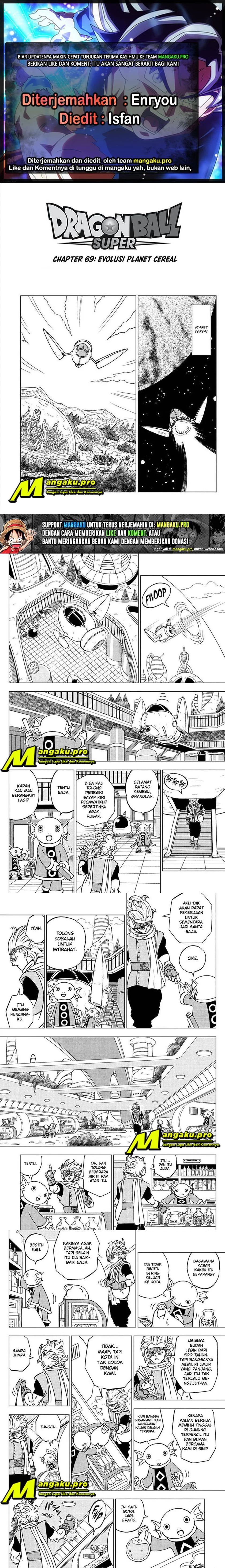 Dragon Ball Super: Chapter 69.1 - Page 1