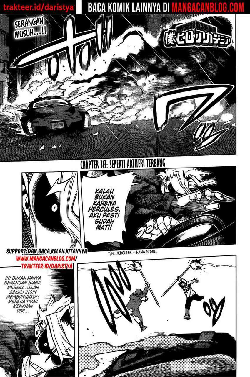 Boku no Hero Academia: Chapter 313 - Page 1
