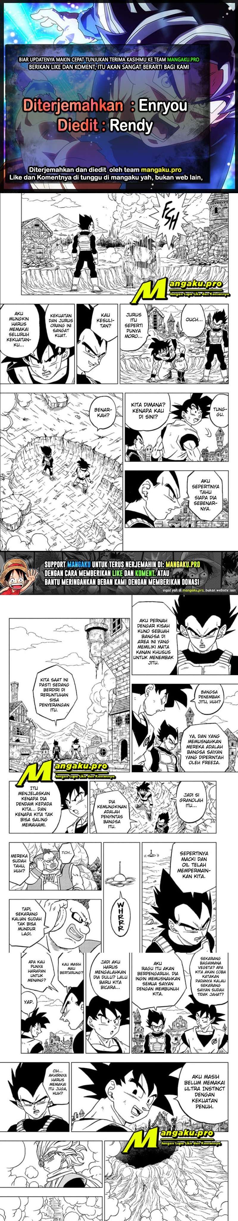 Dragon Ball Super: Chapter 73.2 - Page 1