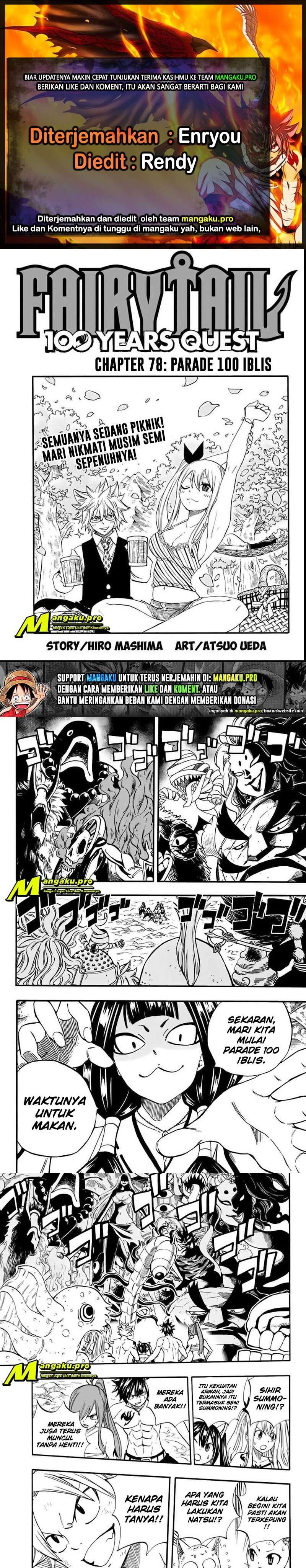 Fairy Tail: 100 Years Quest: Chapter 78 - Page 1