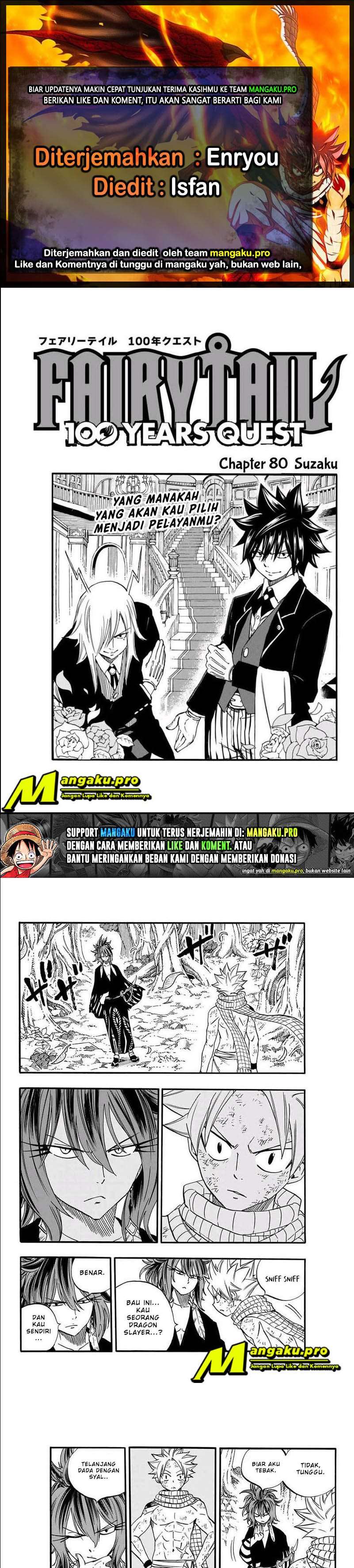 Fairy Tail: 100 Years Quest: Chapter 80 - Page 1