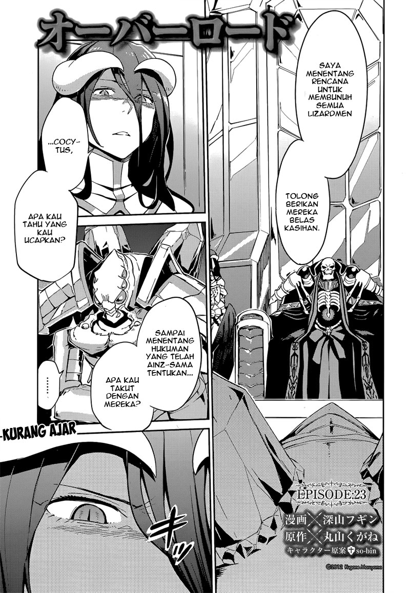Overlord: Chapter 23 - Page 1