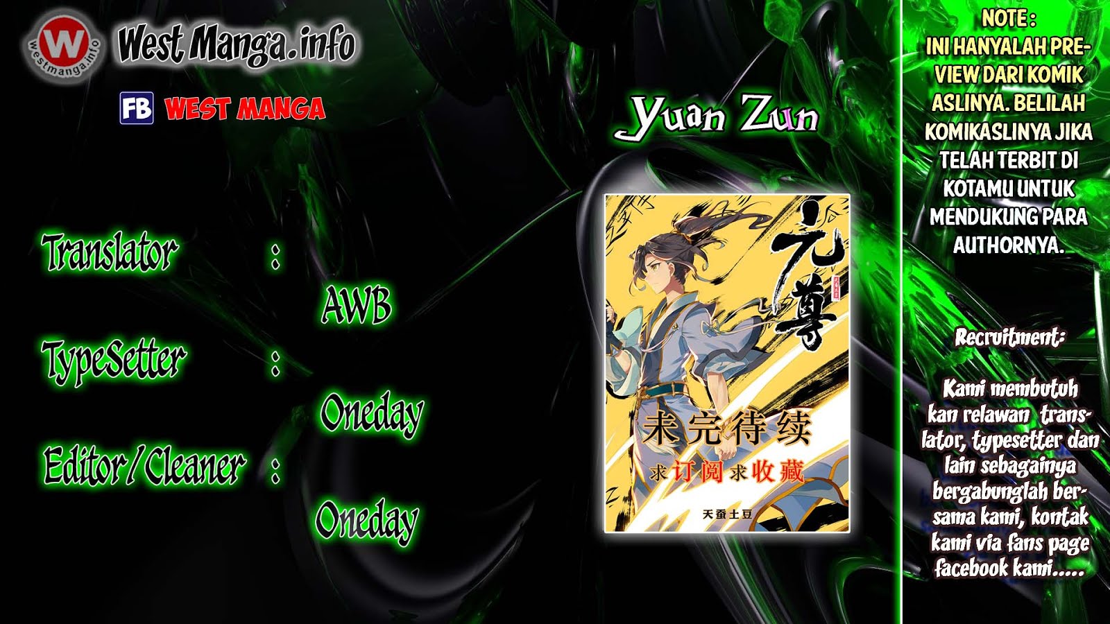 Yuan Zun: Chapter 4 - Page 1