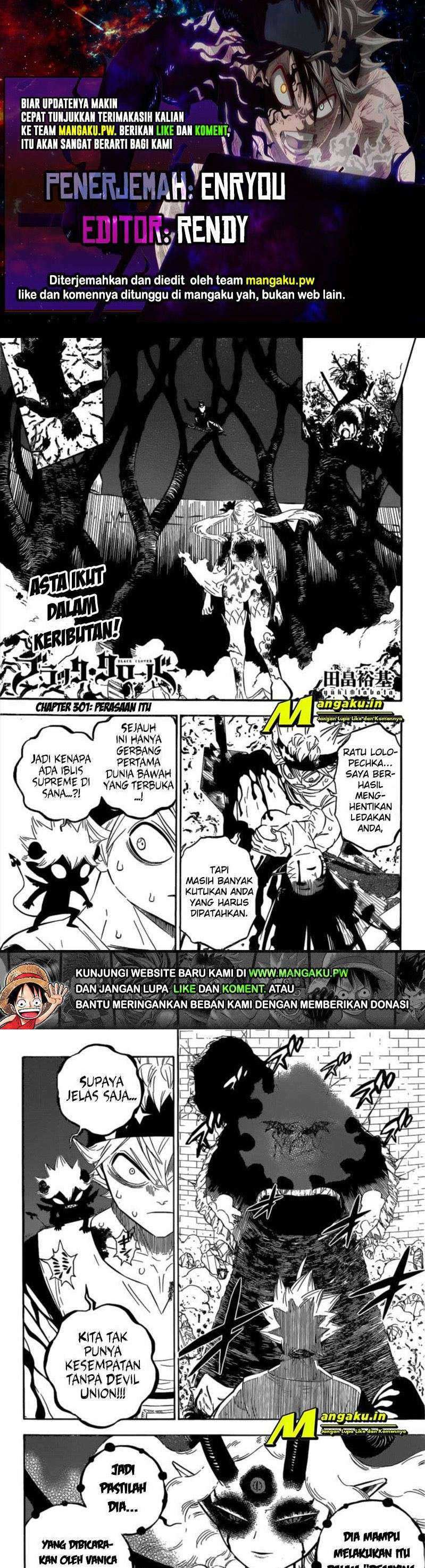 Black Clover: Chapter 301 - Page 1