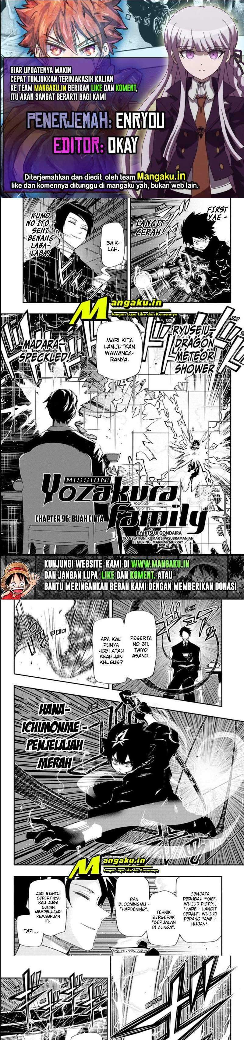 Mission: Yozakura Family: Chapter 96 - Page 1