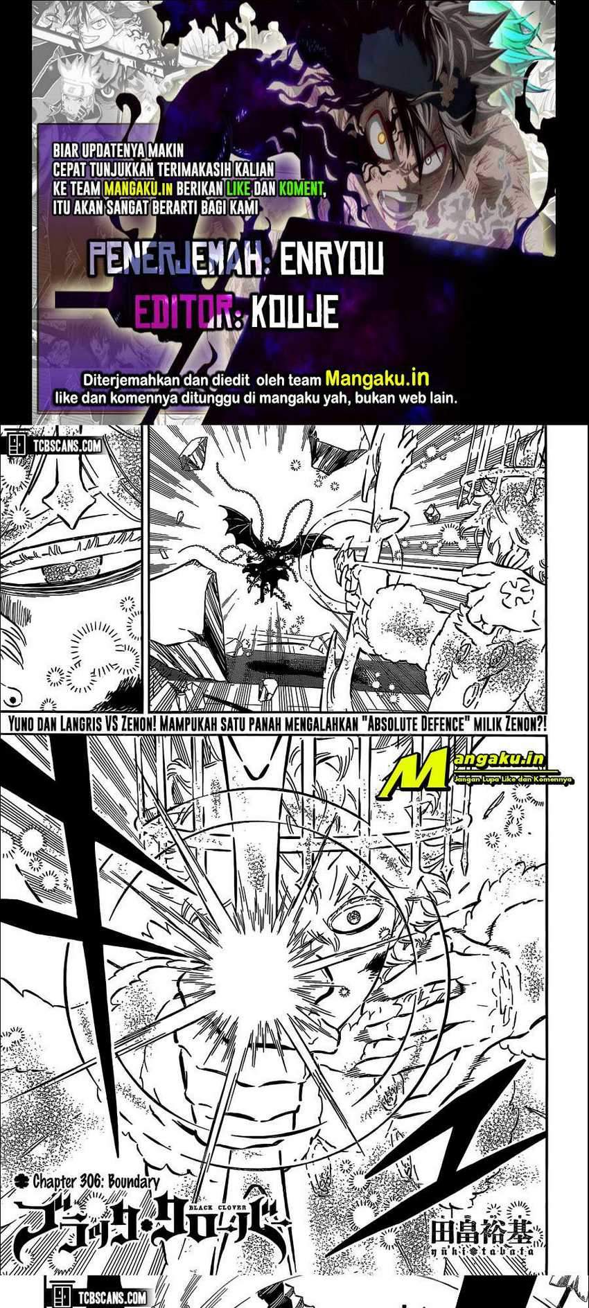Black Clover: Chapter 306 - Page 1