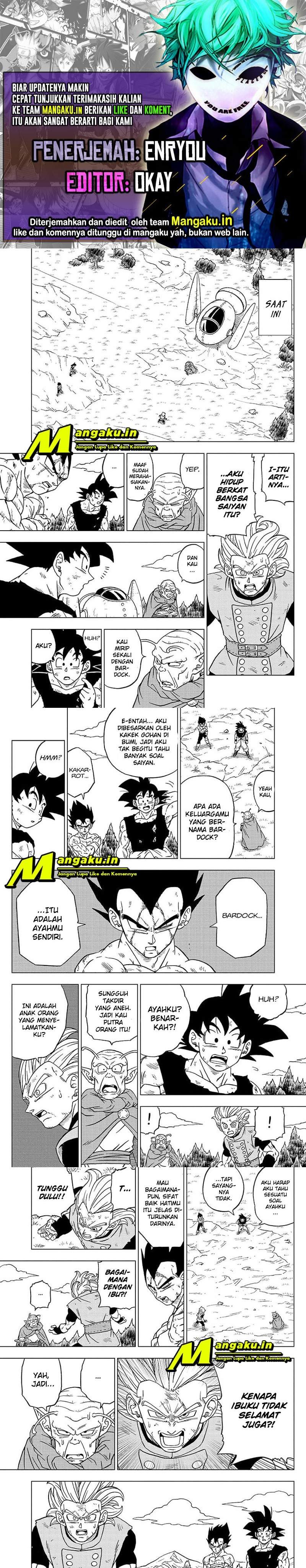 Dragon Ball Super: Chapter 77.2 - Page 1