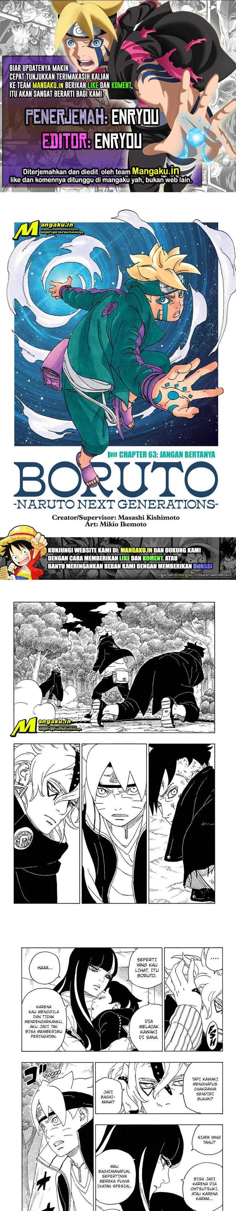 Boruto: Naruto Next Generations: Chapter 63.1 - Page 1