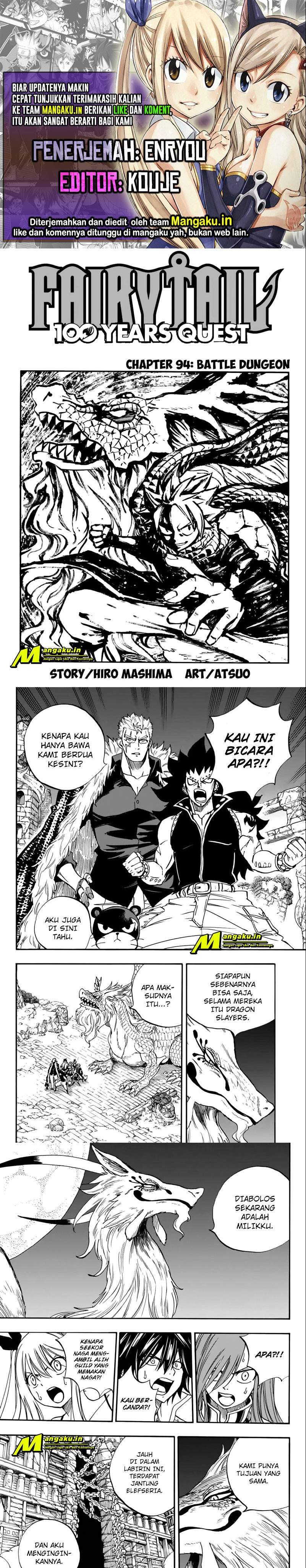 Fairy Tail: 100 Years Quest: Chapter 94 - Page 1