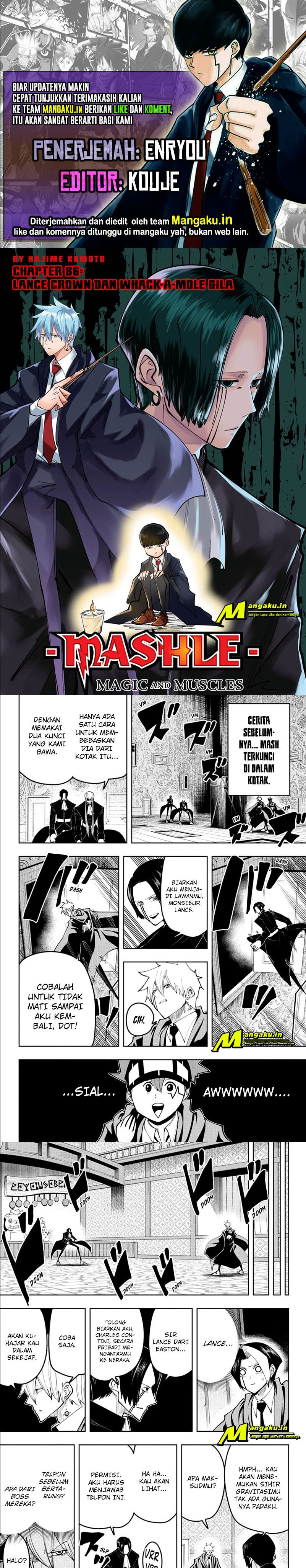 Mashle: Magic and Muscles: Chapter 86 - Page 1