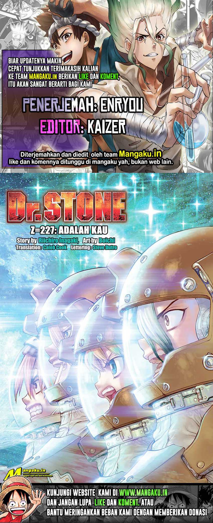 Dr. Stone: Chapter 227 - Page 1