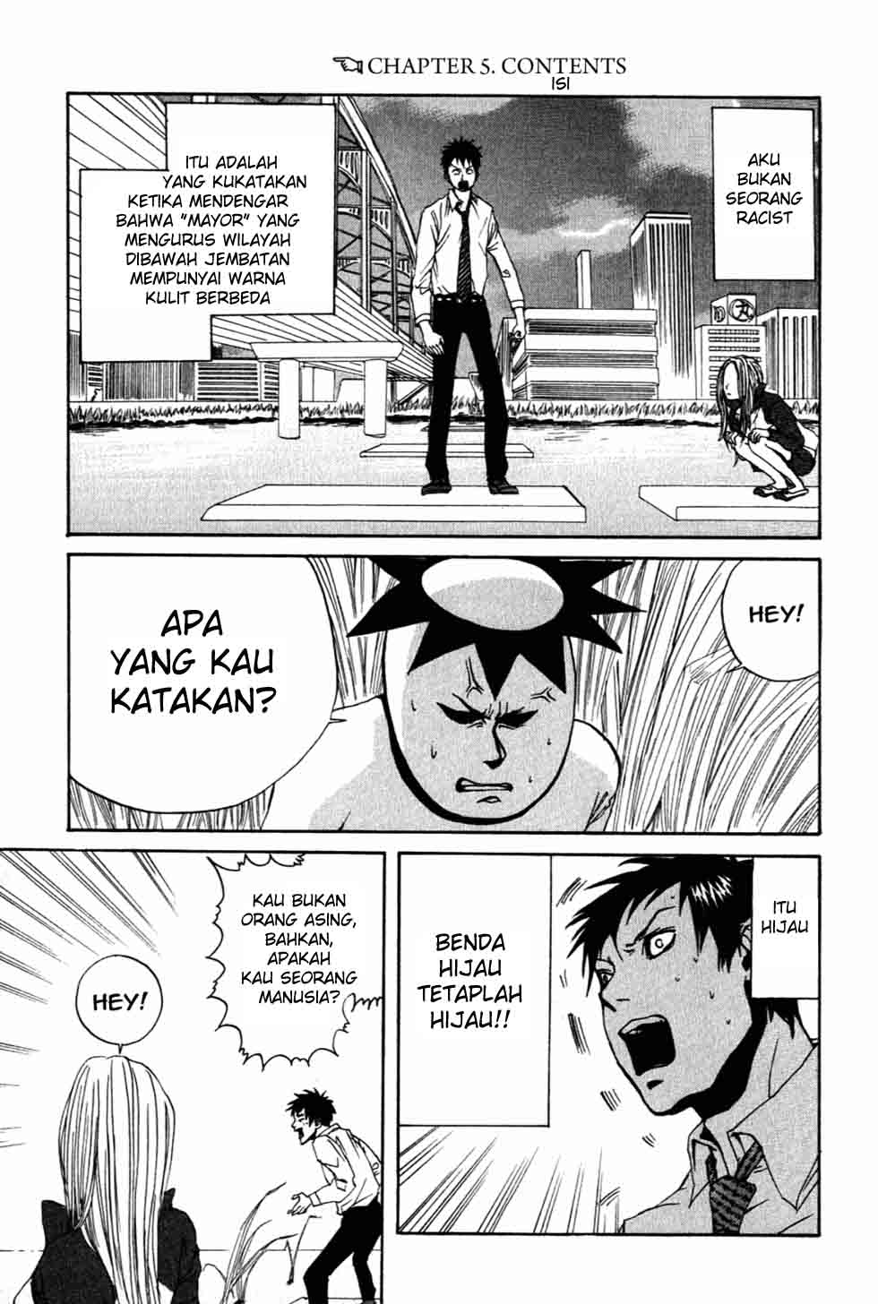 Arakawa Under the Bridge: Chapter 05 - Page 1