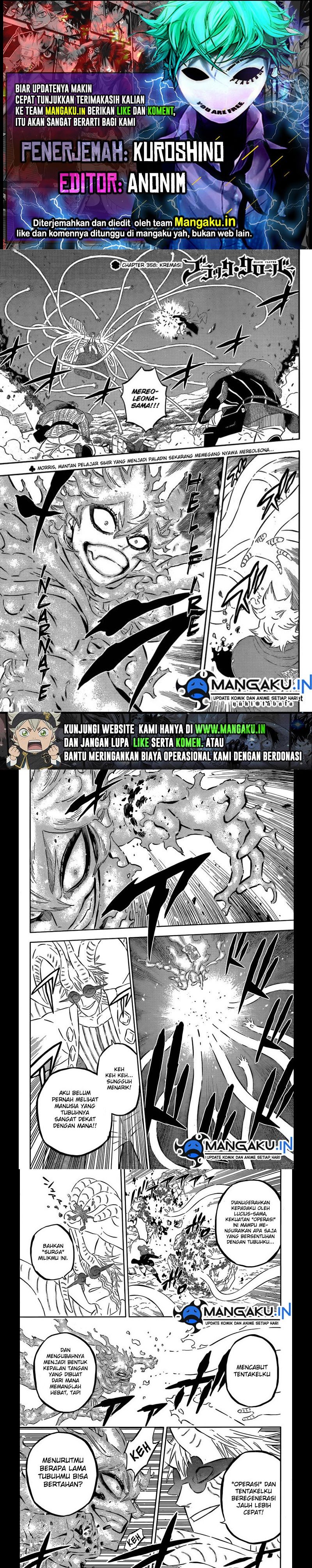 Black Clover: Chapter 358 - Page 1