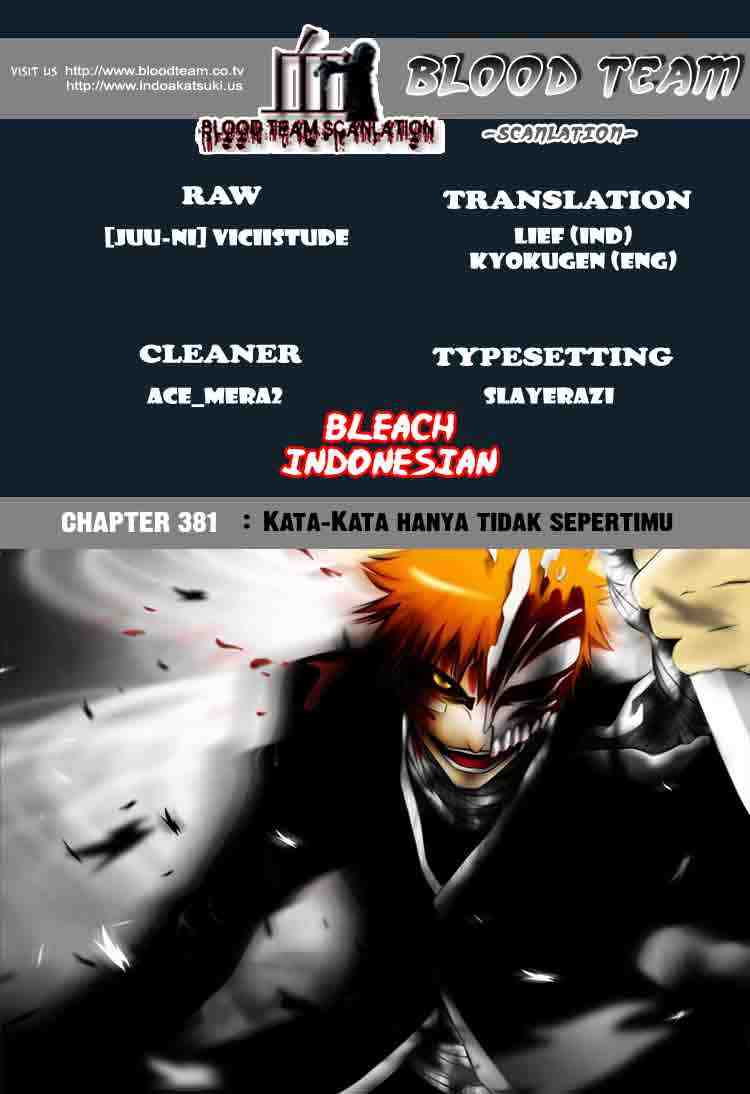 Bleach: Chapter 381 - Page 1