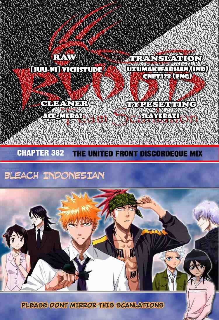 Bleach: Chapter 382 - Page 1