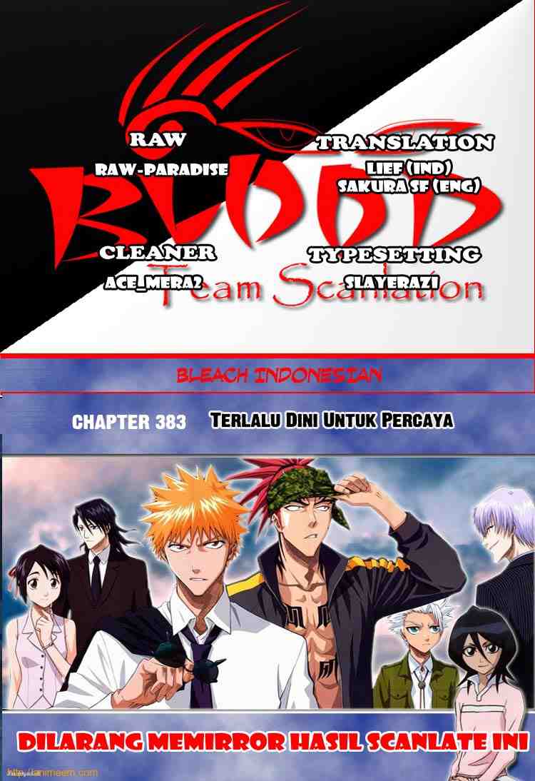 Bleach: Chapter 383 - Page 1