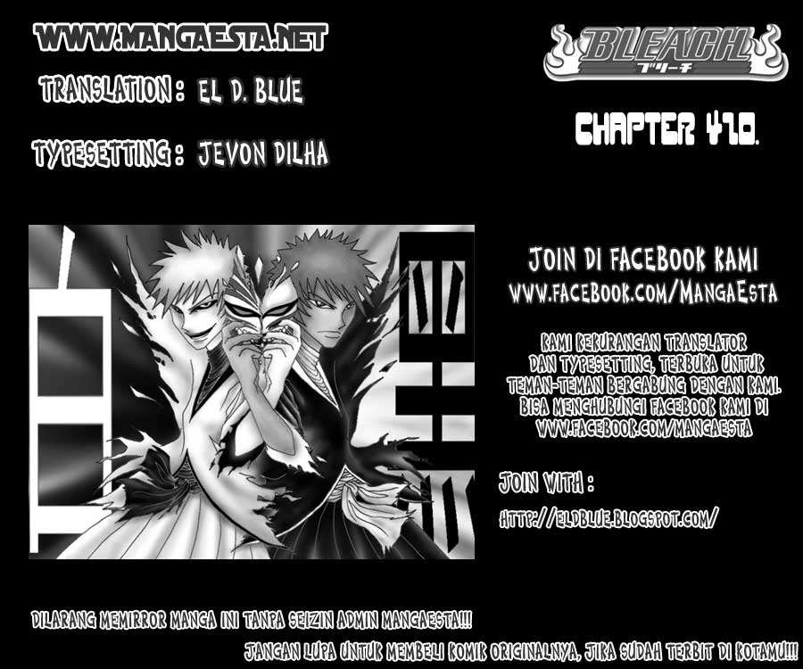 Bleach: Chapter 470 - Page 1